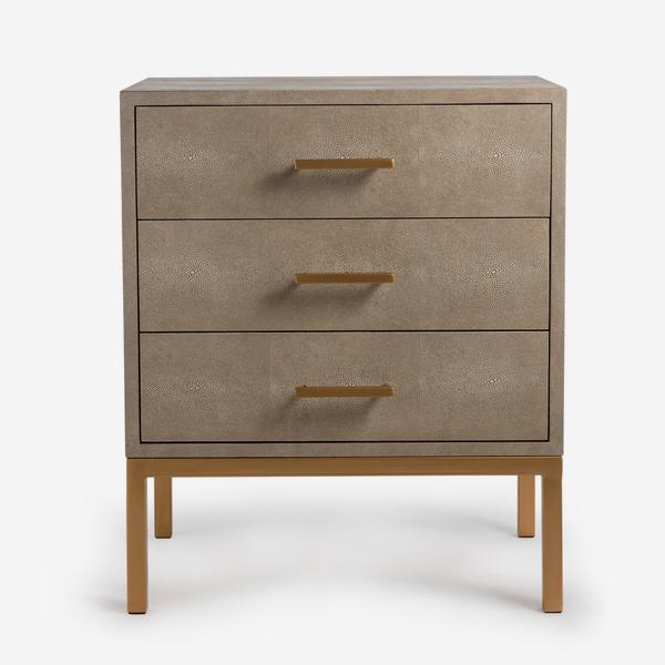 Andrew Martin Jasper Side Chest in Cream