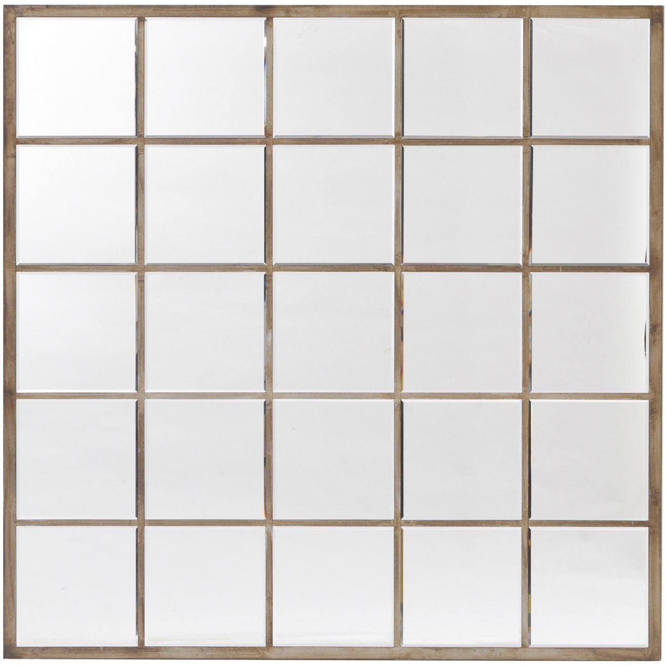 Libra Interiors Blakely Gold Square Mirror